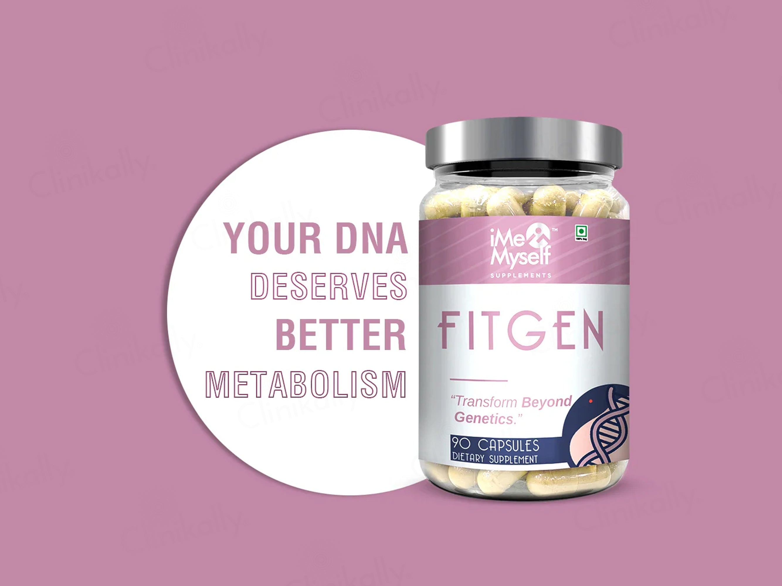 iMeMyself Fitgen Dietary Supplement Vegetarian Capsule