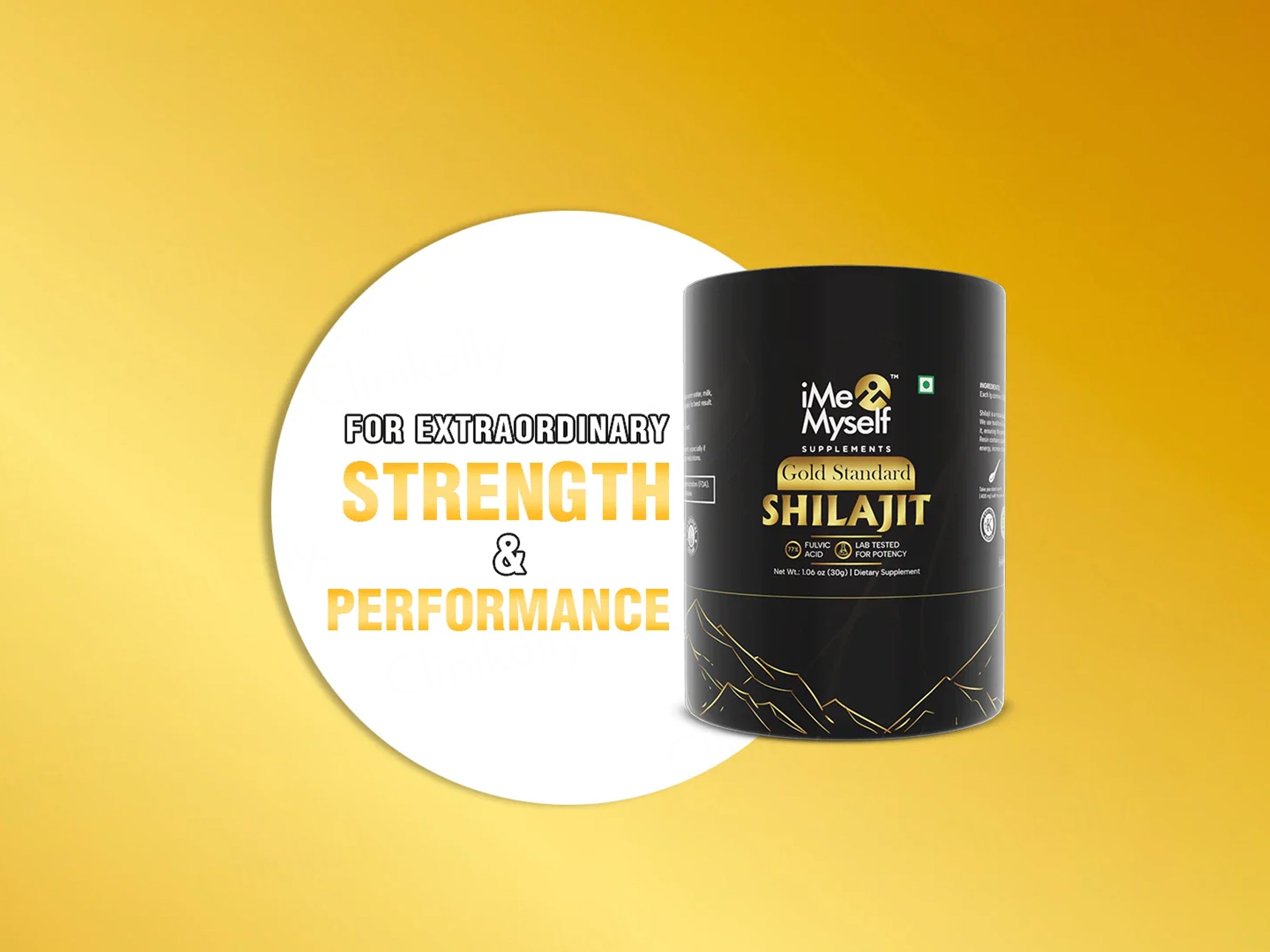 iMeMyself Gold Standard Shilajit Dietary Supplement Resin