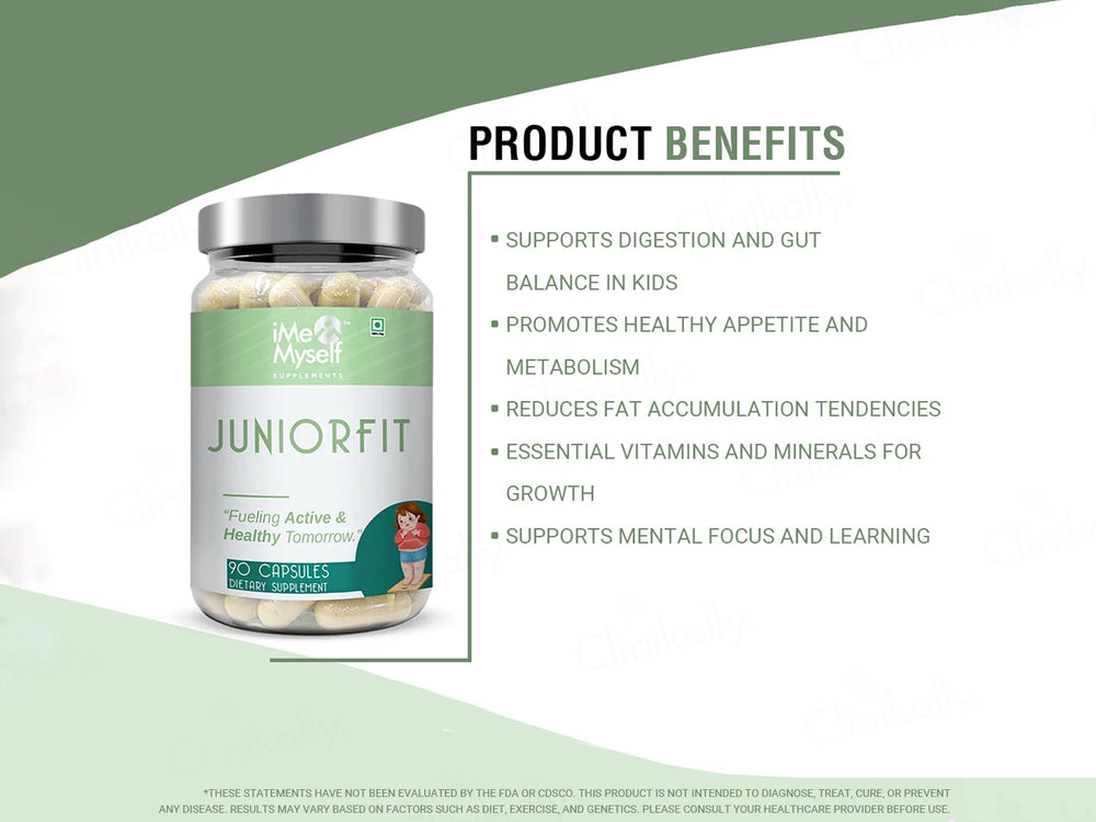 iMeMyself Junior Fit Dietary Supplement Vegetarian Capsule