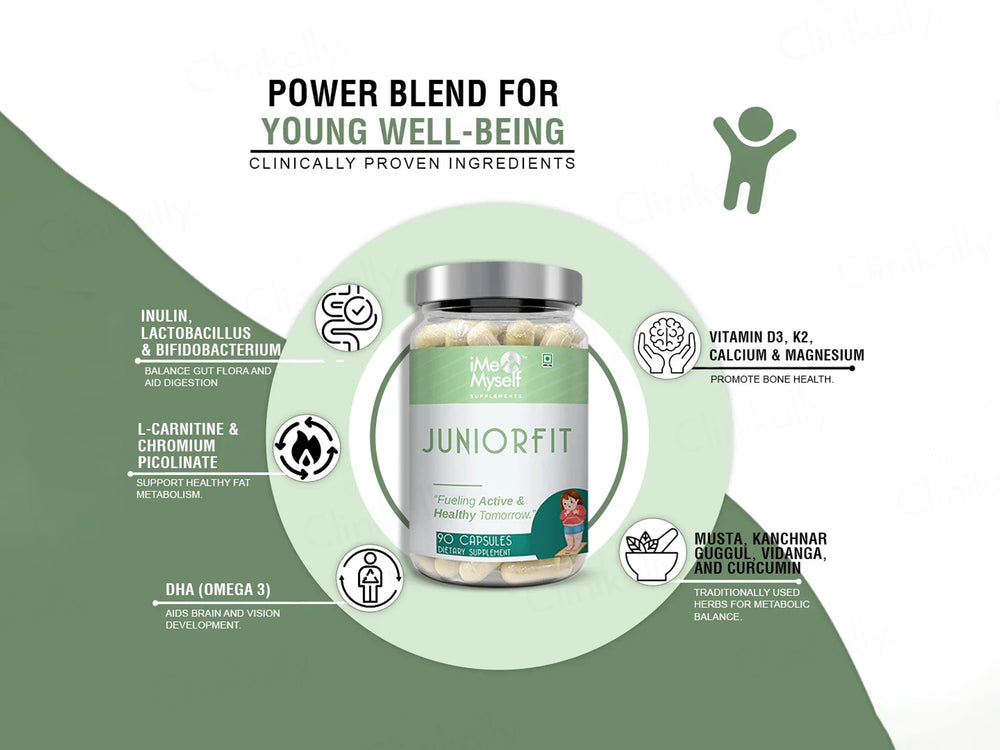iMeMyself Junior Fit Dietary Supplement Vegetarian Capsule