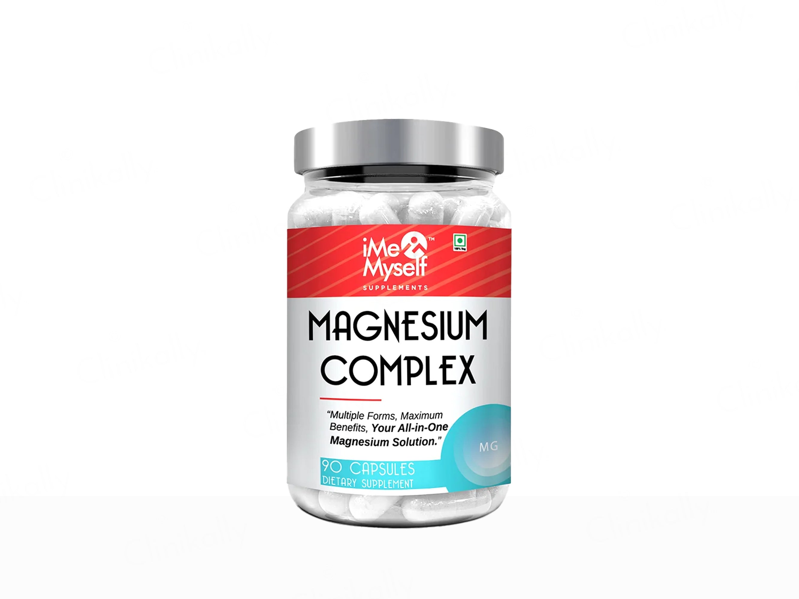 iMeMyself Magnesium Complex Dietary Supplement Vegetarian Capsule