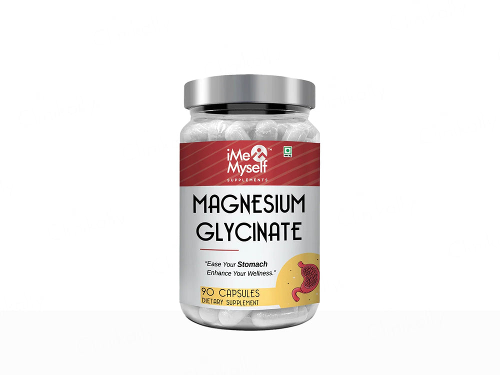 iMeMyself Magnesium Glycinate Dietary Supplement Vegetarian Capsule