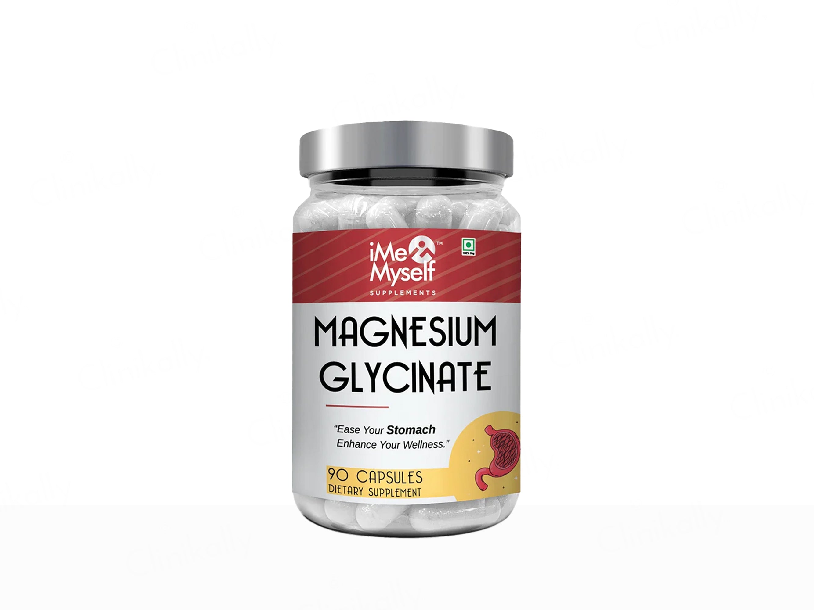 iMeMyself Magnesium Glycinate Dietary Supplement Vegetarian Capsule