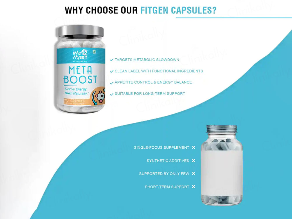 iMeMyself Meta Boost Dietary Supplement Vegetarian Capsule