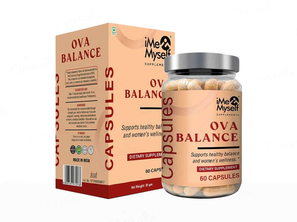 iMeMyself Ova Balance Dietary Supplement Vegetarian Capsule