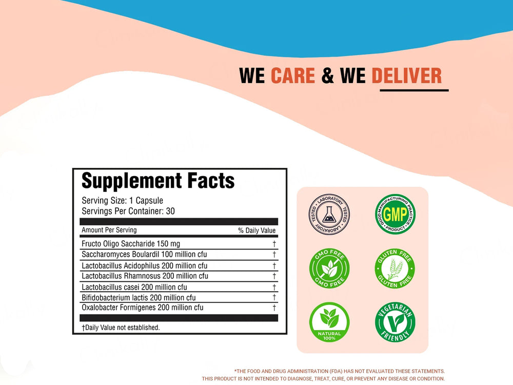 iMeMyself Prebiotic + Probiotic Dietary Supplement Vegetarian Capsule