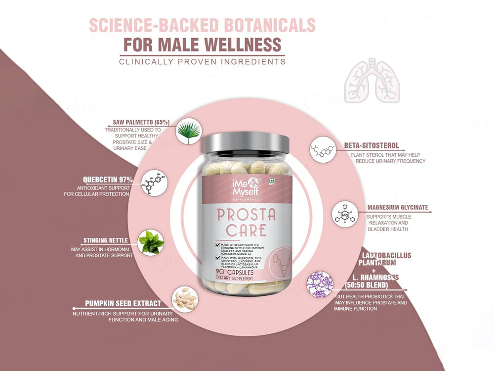 iMeMyself Prosta Care Dietary Supplement Vegetarian Capsule