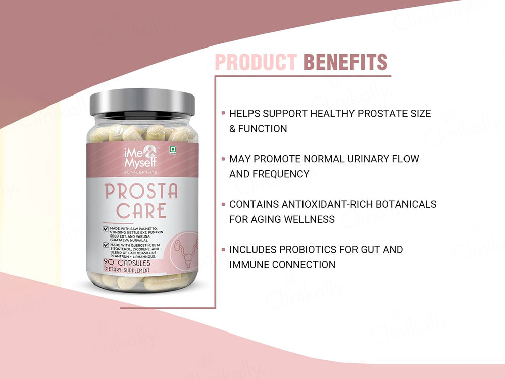 iMeMyself Prosta Care Dietary Supplement Vegetarian Capsule