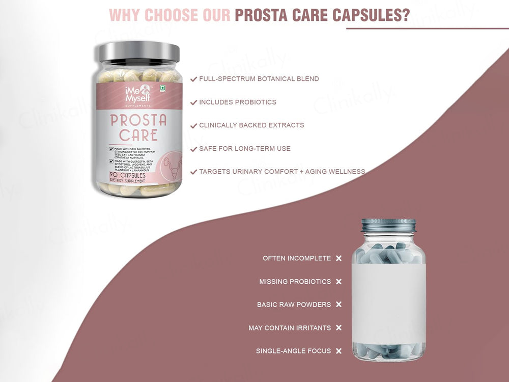 iMeMyself Prosta Care Dietary Supplement Vegetarian Capsule