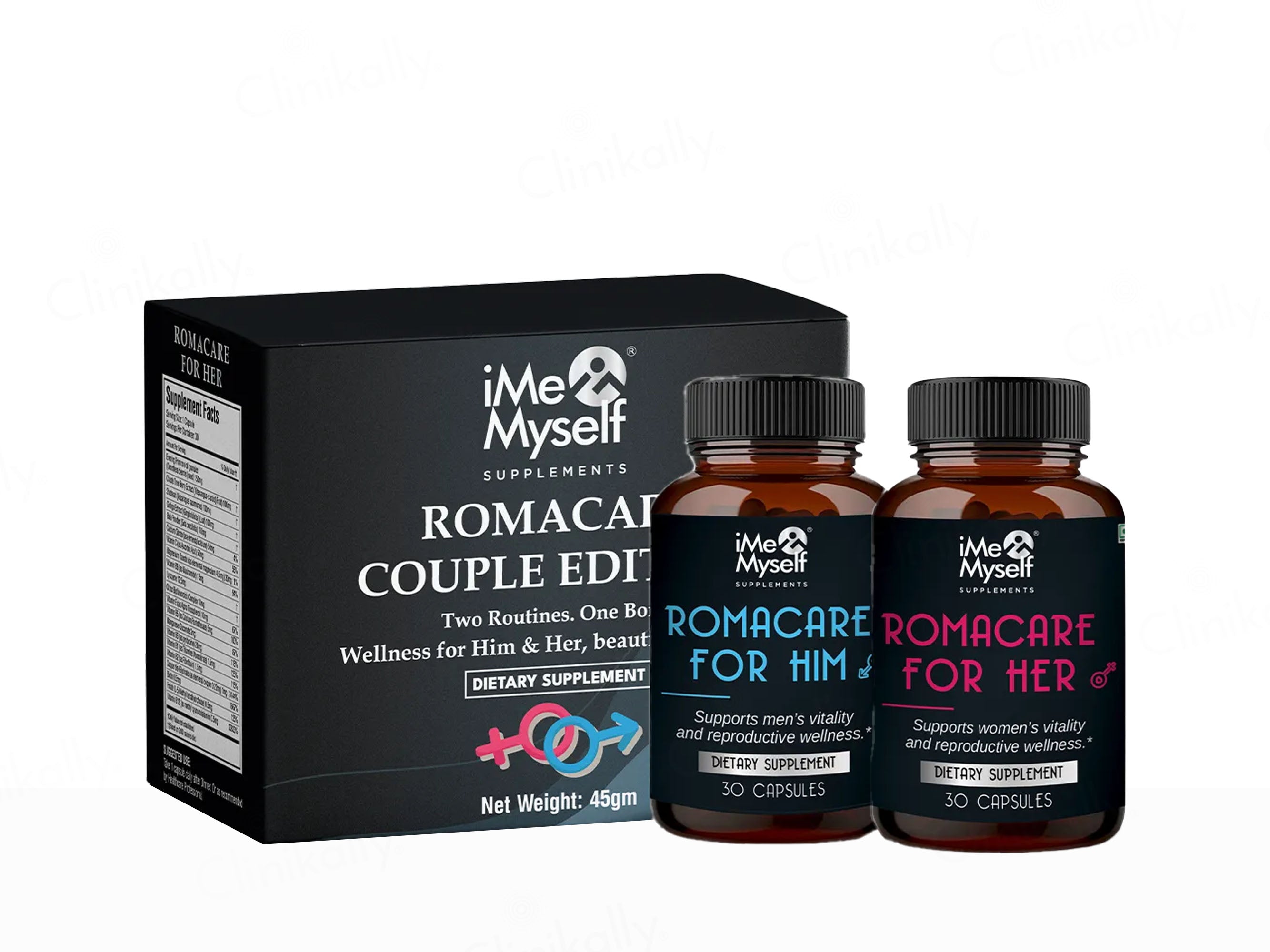 iMeMyself Romacare Couple Edition Dietary Supplement Vegetarian Capsule