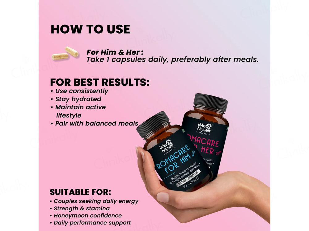 iMeMyself Romacare Couple Edition Dietary Supplement Vegetarian Capsule
