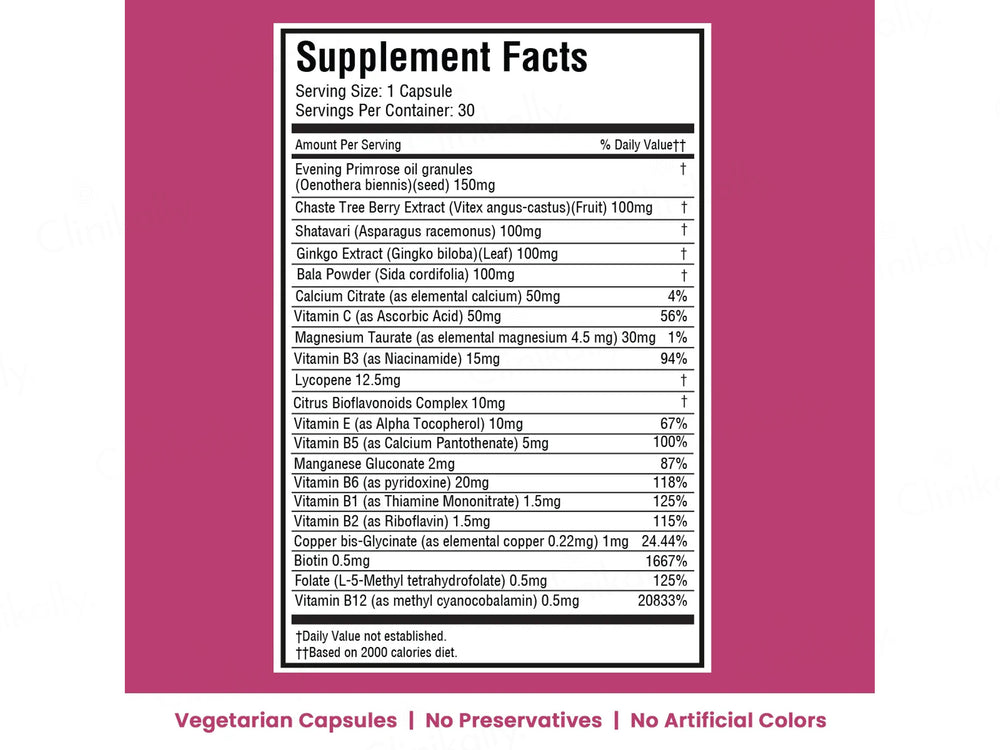 iMeMyself Romacare For Her Dietary Supplement Vegetarian Capsule
