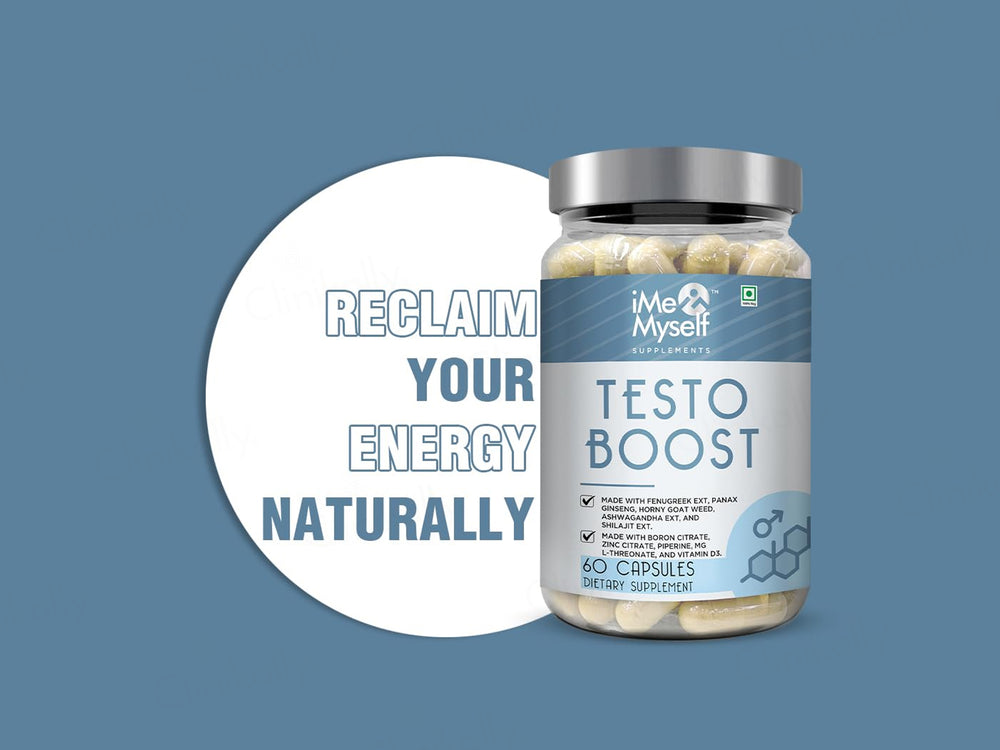iMeMyself Testo Boost Dietary Supplement Vegetarian Capsule
