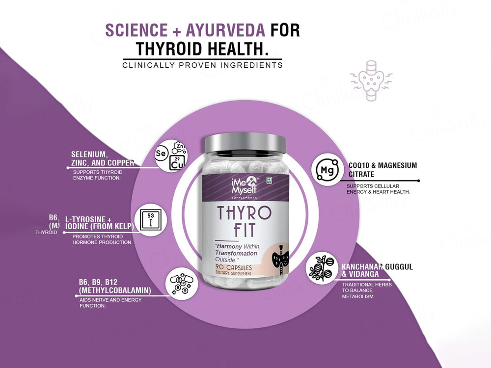 iMeMyself Thyro Fit Dietary Supplement Vegetarian Capsule
