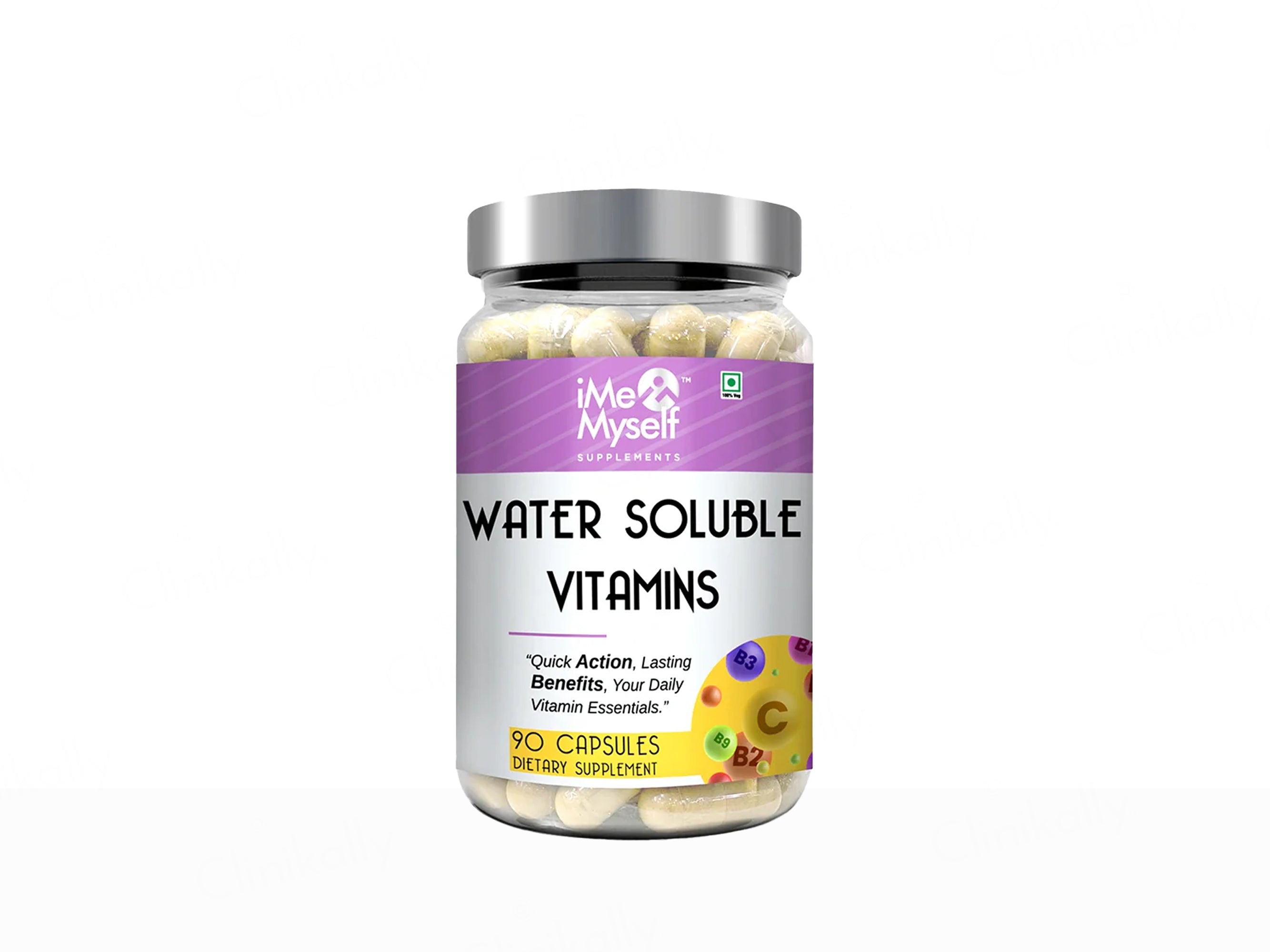 iMeMyself Water Soluble Vitamins Dietary Supplement Vegetarian Capsule