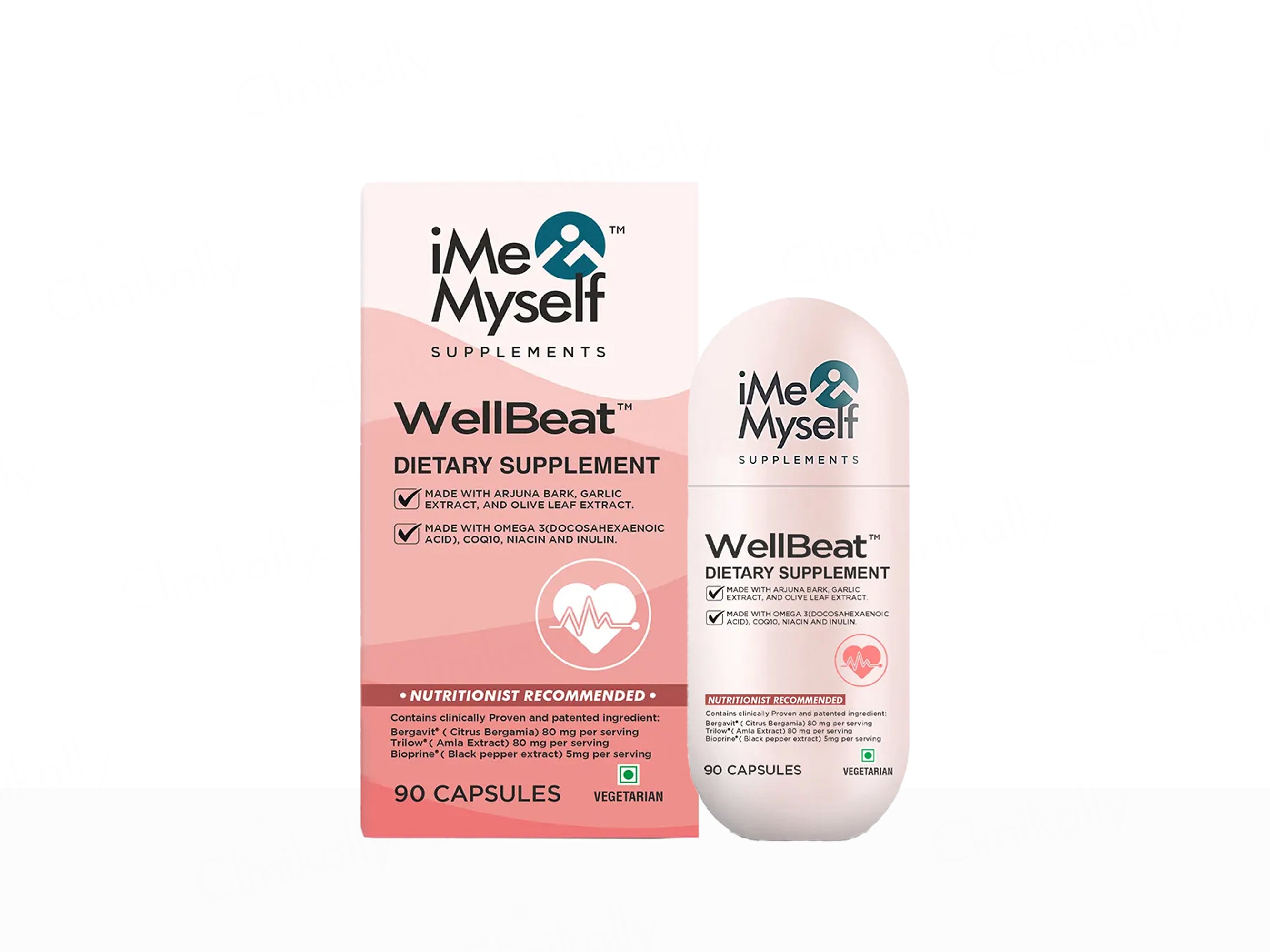 iMeMyself Well Beat Dietary Supplement Vegetarian Capsule