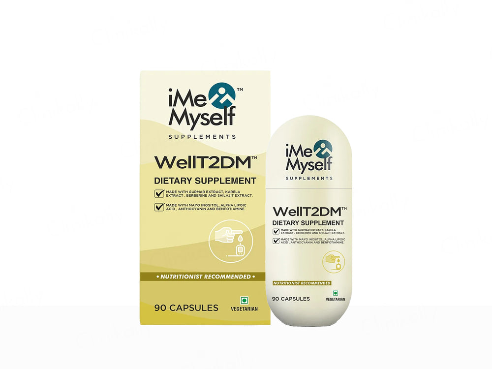 iMeMyself Well T2DM Dietary Supplement Vegetarian Capsule