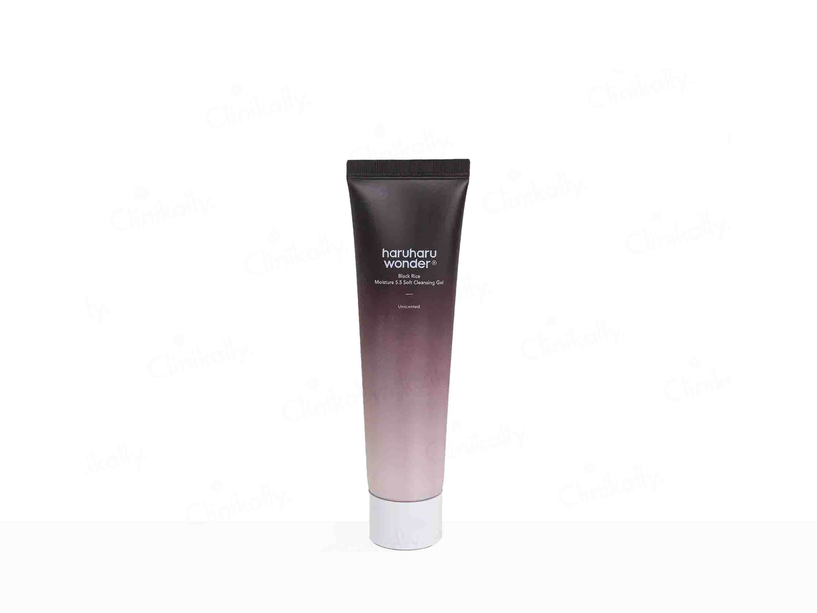 Haruharu Wonder Black Rice Moisture 5.5 Soft Cleansing Gel