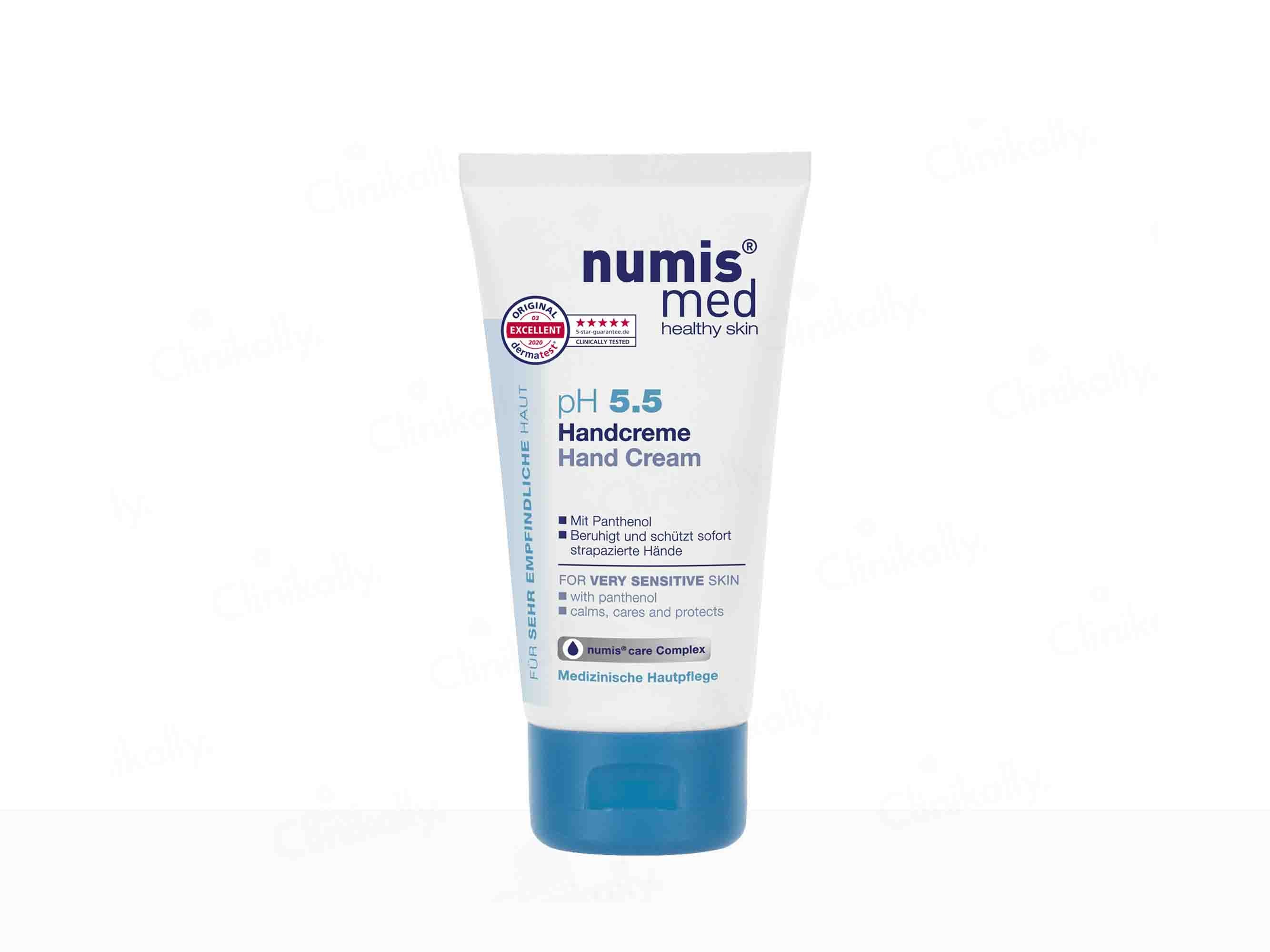 Numis Med pH 5.5 Hand Cream For Very Sensitive Skin - Clinikally