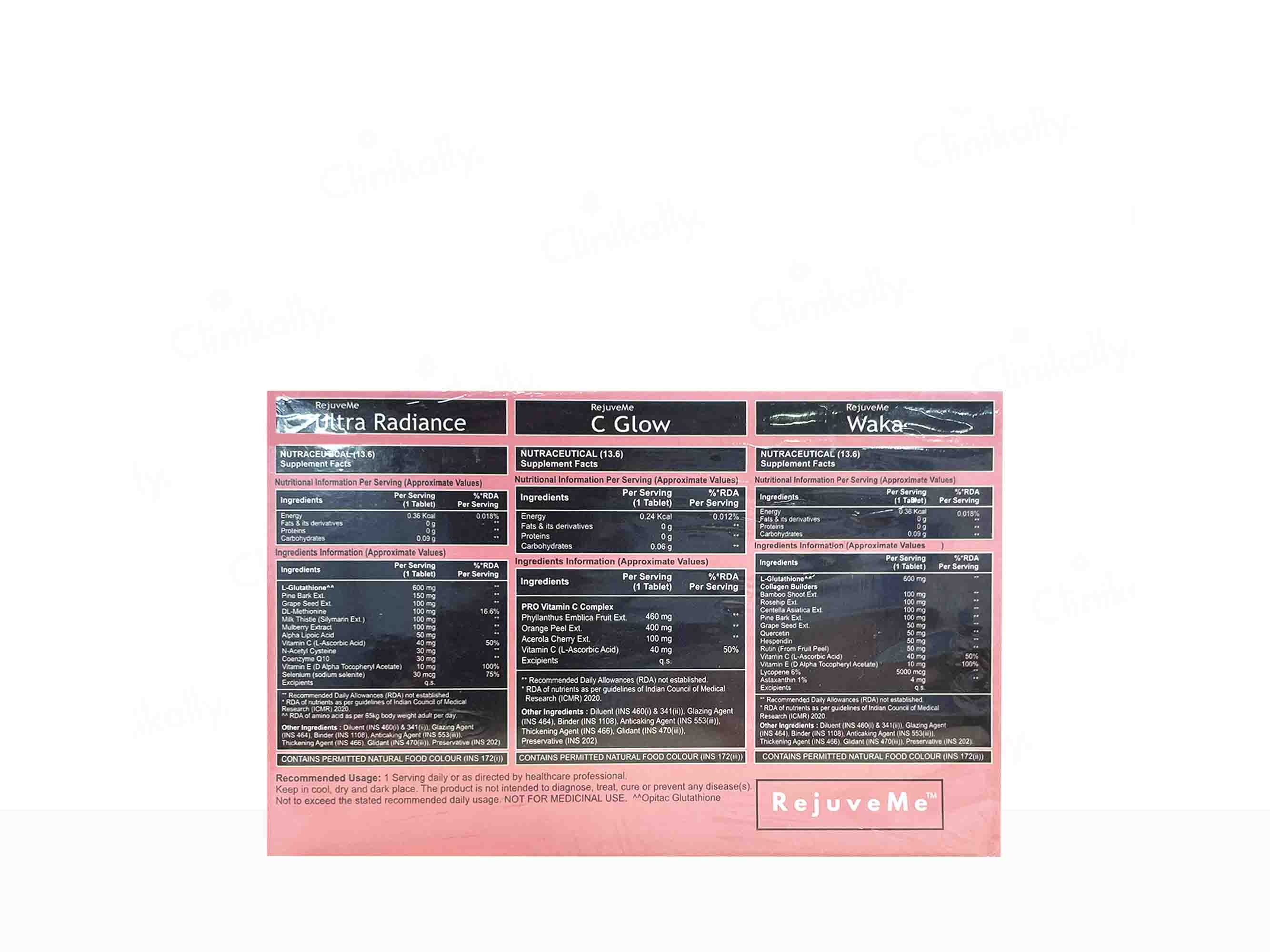 RejuveMe Glutathione Cyclical Therapy Kit