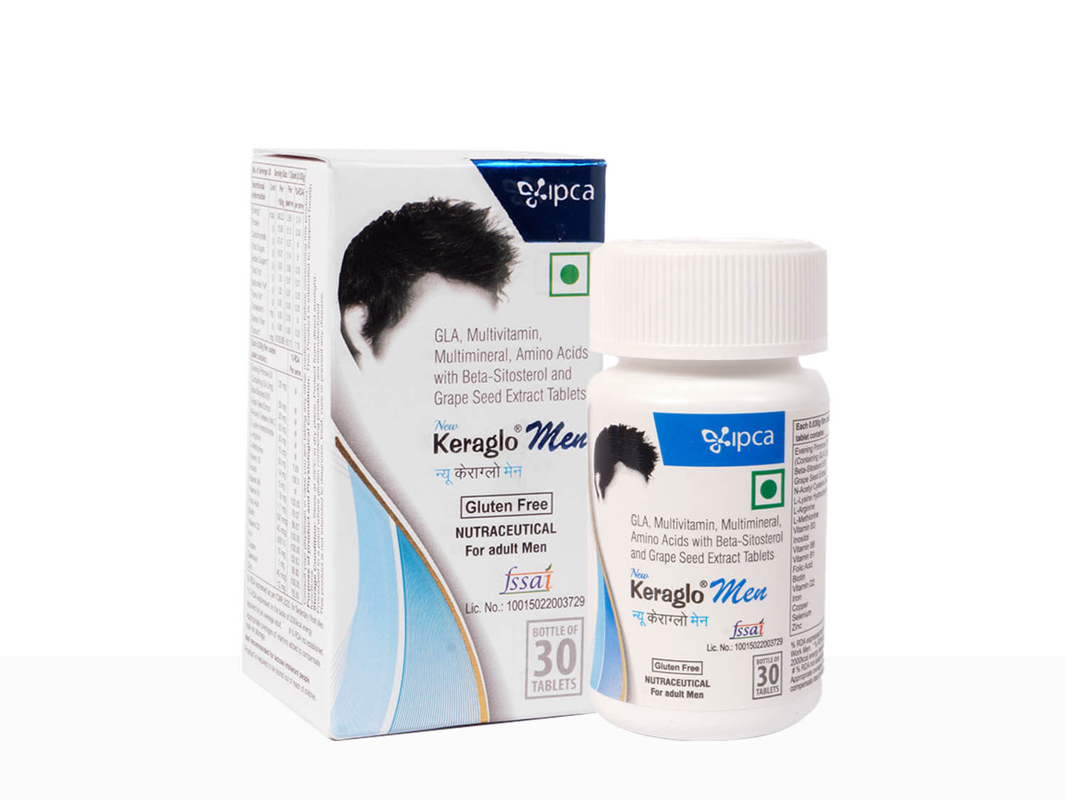 IPCA Keraglo Men Tablets - Clinikally