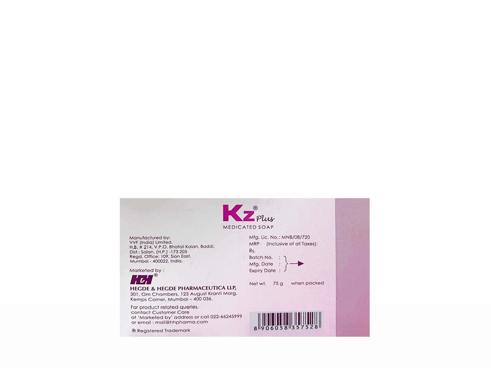Kz Plus Medicated Soap
