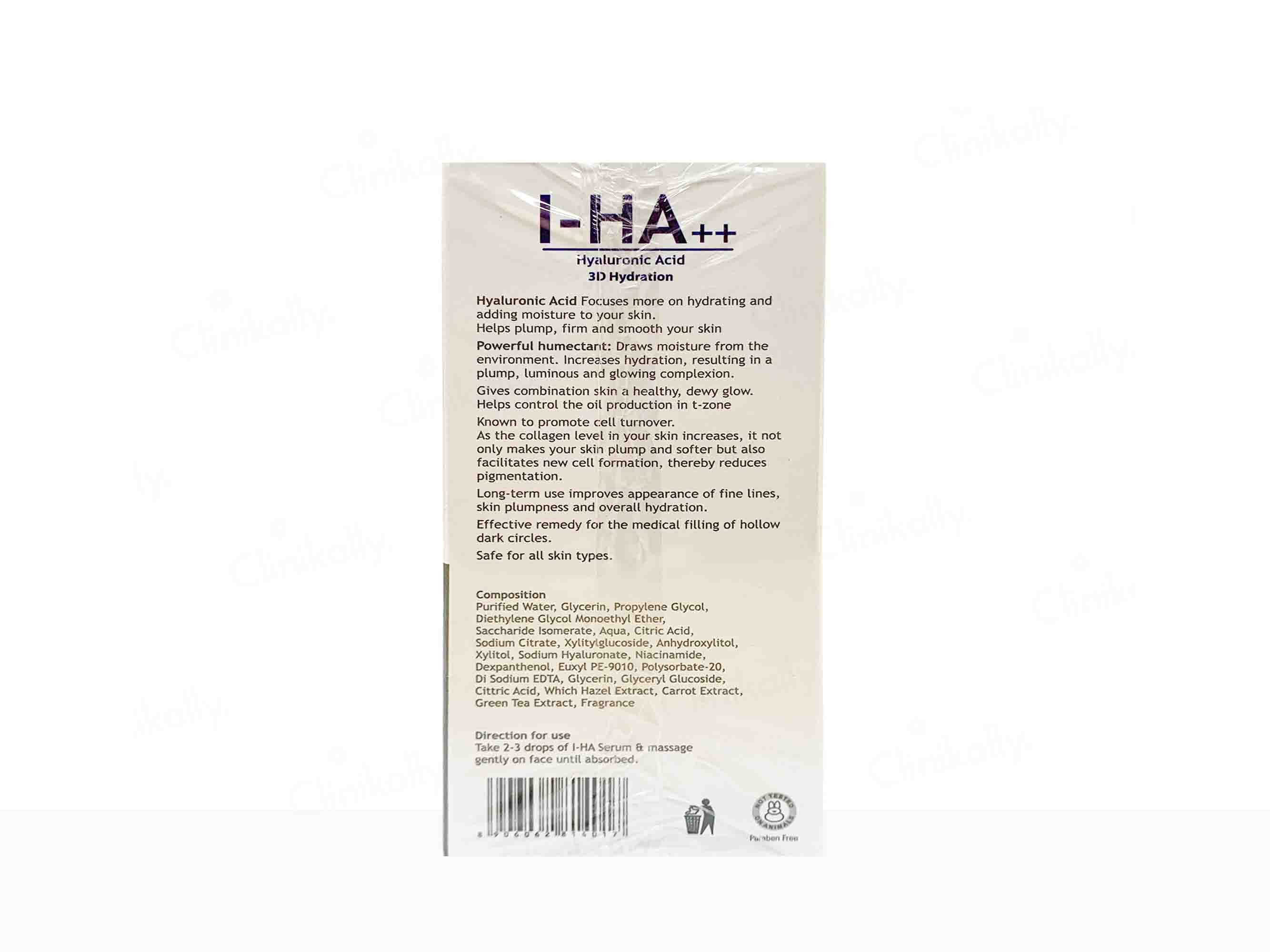 Azelia I-HA++ Hyaluronic Acid 3D Hydration Serum