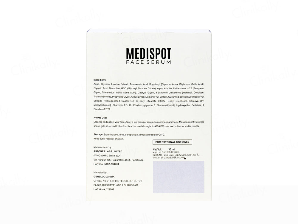 The Good Cause Medispot Face Serum