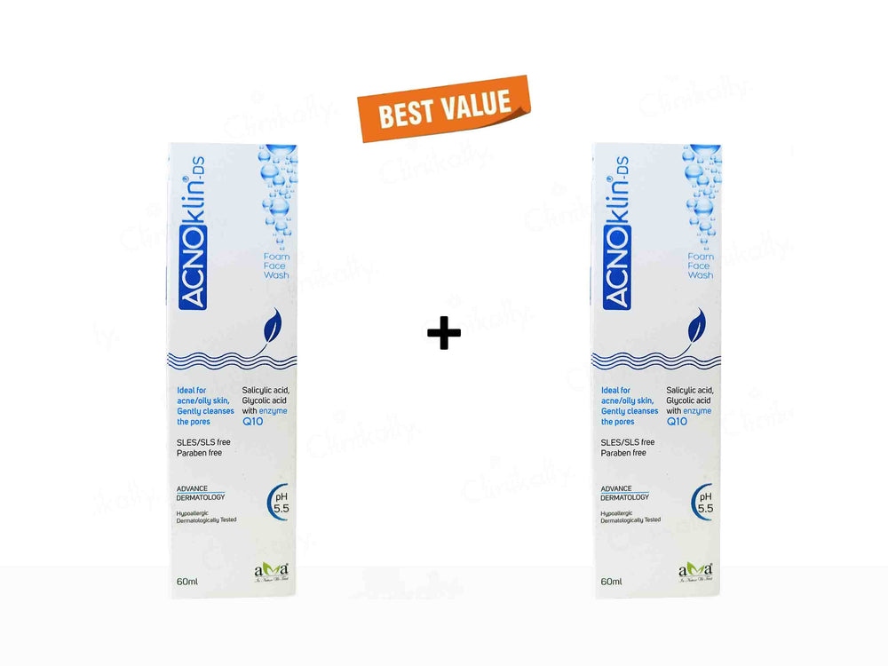 Vegetal Acnoklin-DS Foam Face Wash