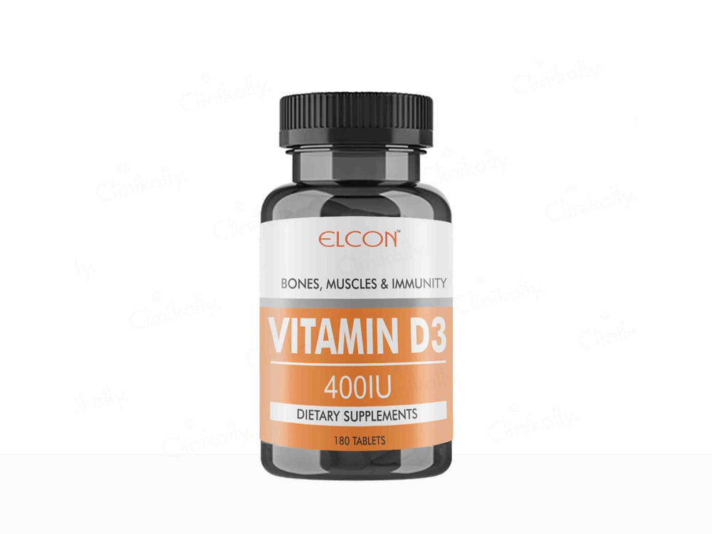 Elcon Vitamin D3 400IU Tablet