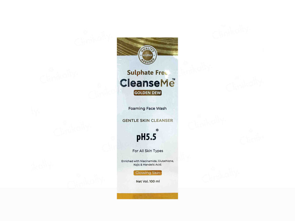 CleanseMe Golden Dew Foaming Facewash