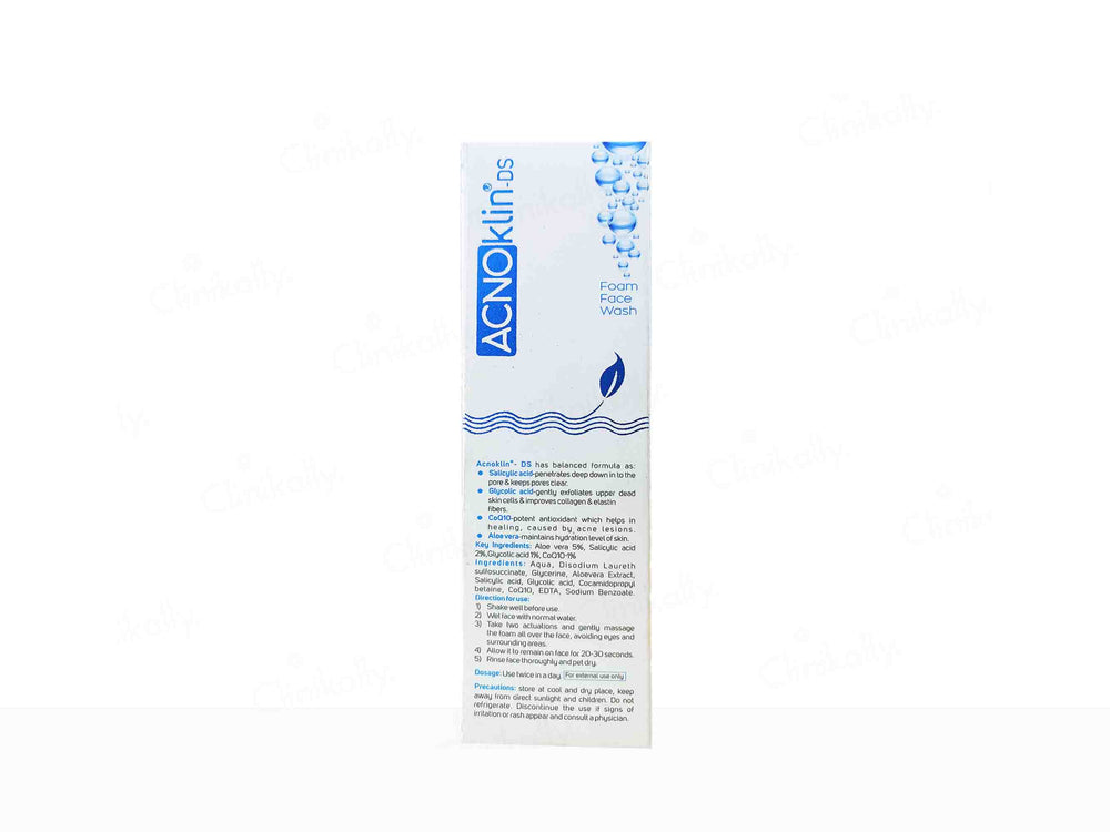 Vegetal Acnoklin-DS Foam Face Wash