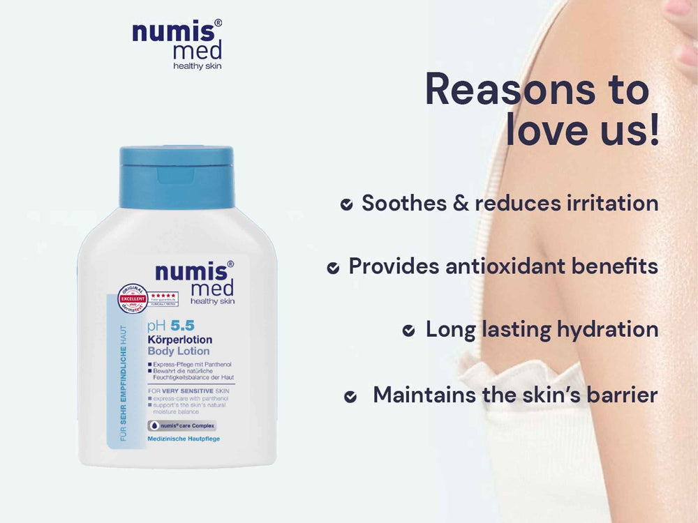 Numis Med pH 5.5 Body Lotion For Very Sensitive Skin