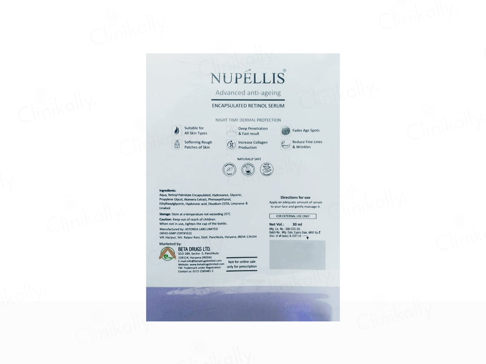 Nupellis Advanced Anti-Ageing Encapsulated Retinol Serum