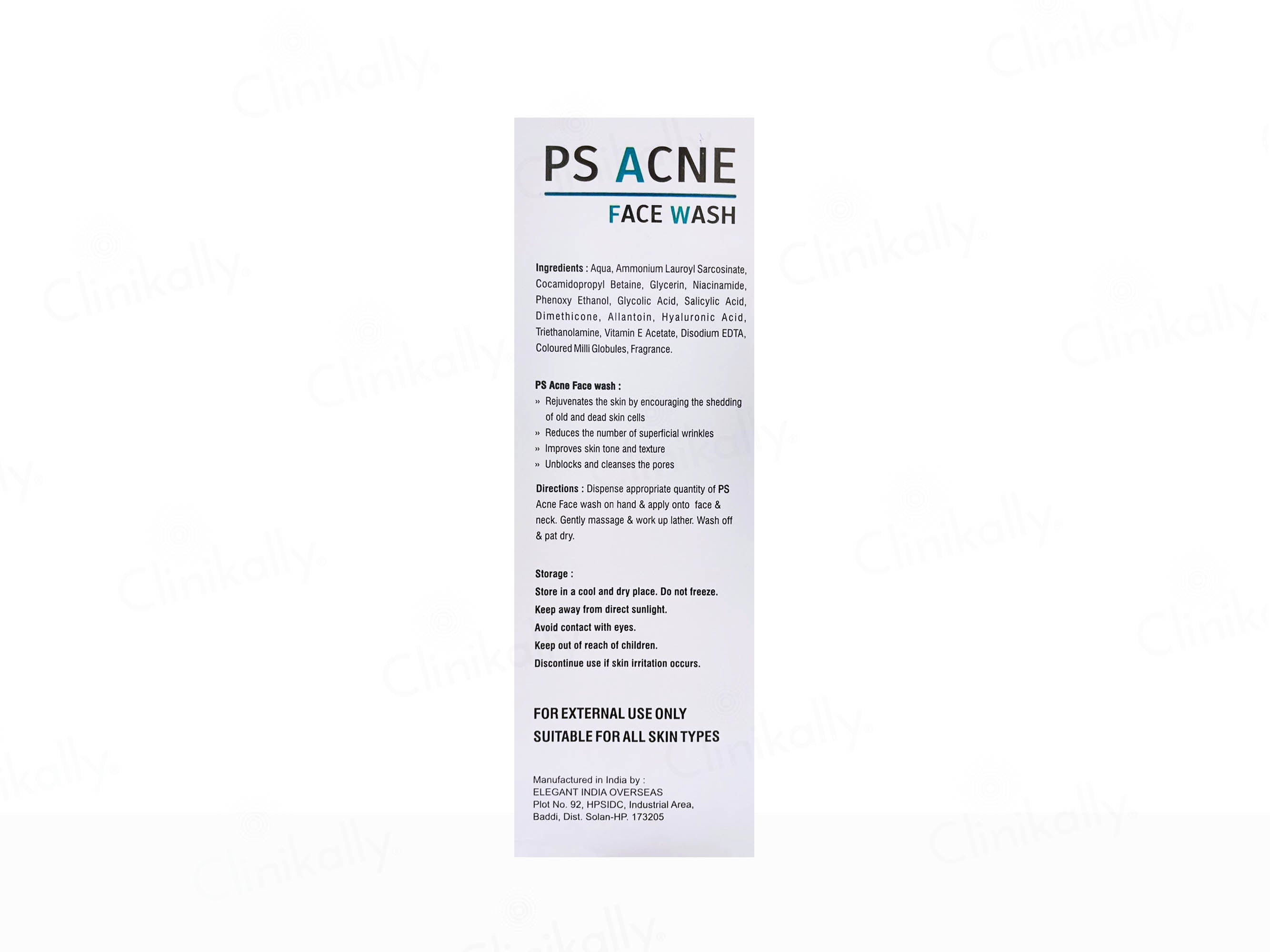PS-Acne Face Wash
