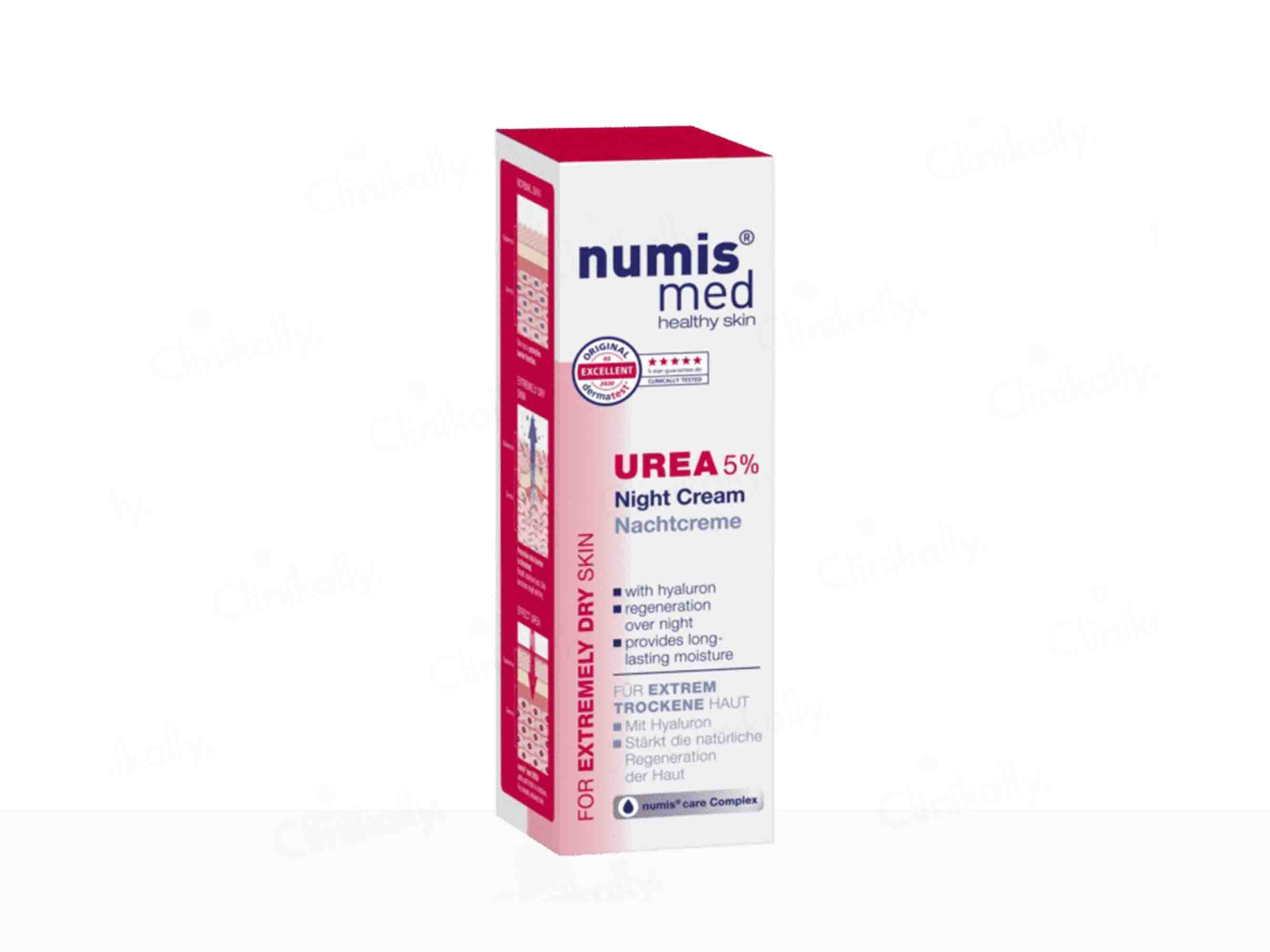 Numis Med Urea 5% Night Cream For Extremely Dry Skin - Clinikally