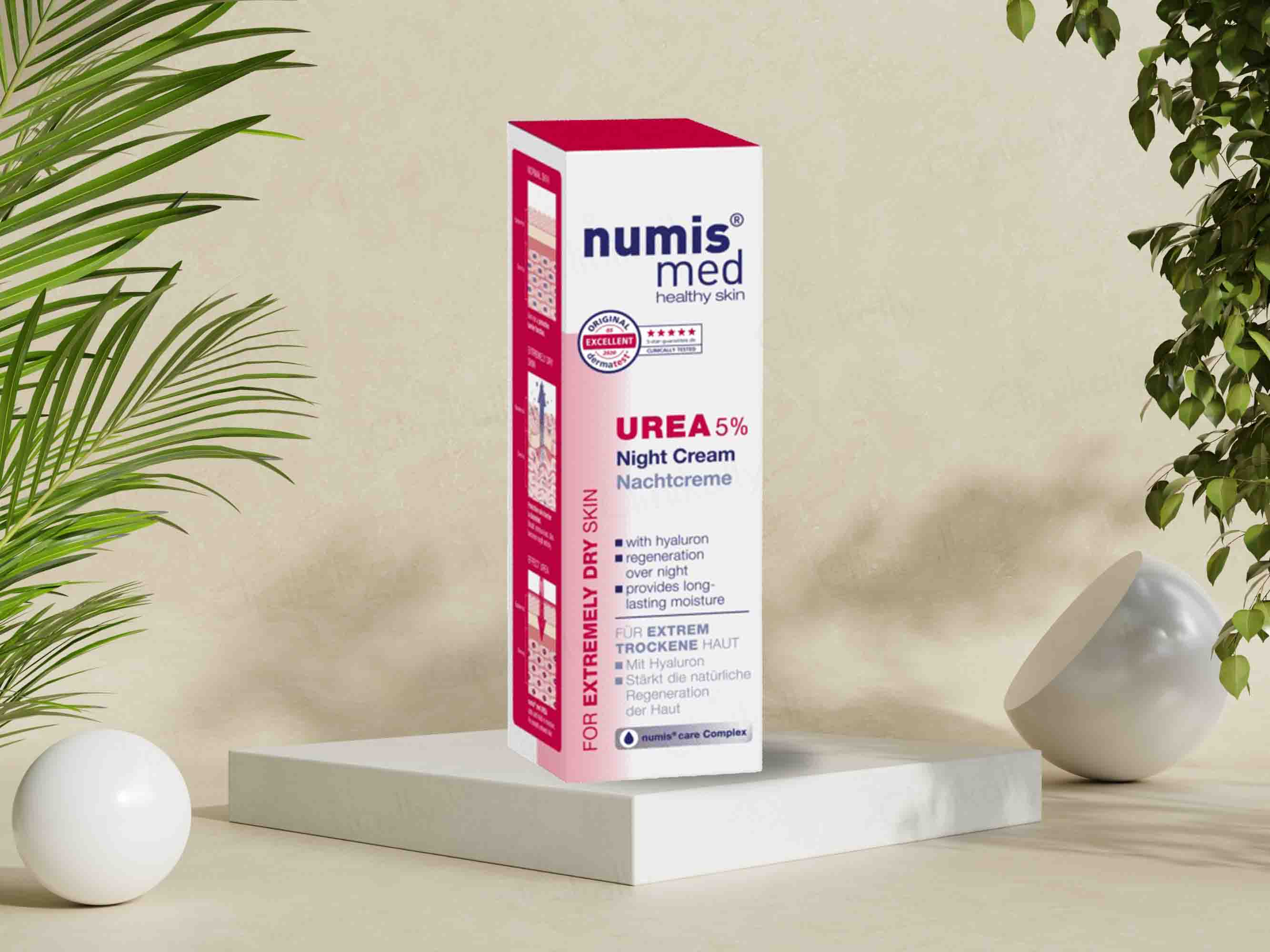 Numis Med Urea 5% Night Cream For Extremely Dry Skin - Clinikally