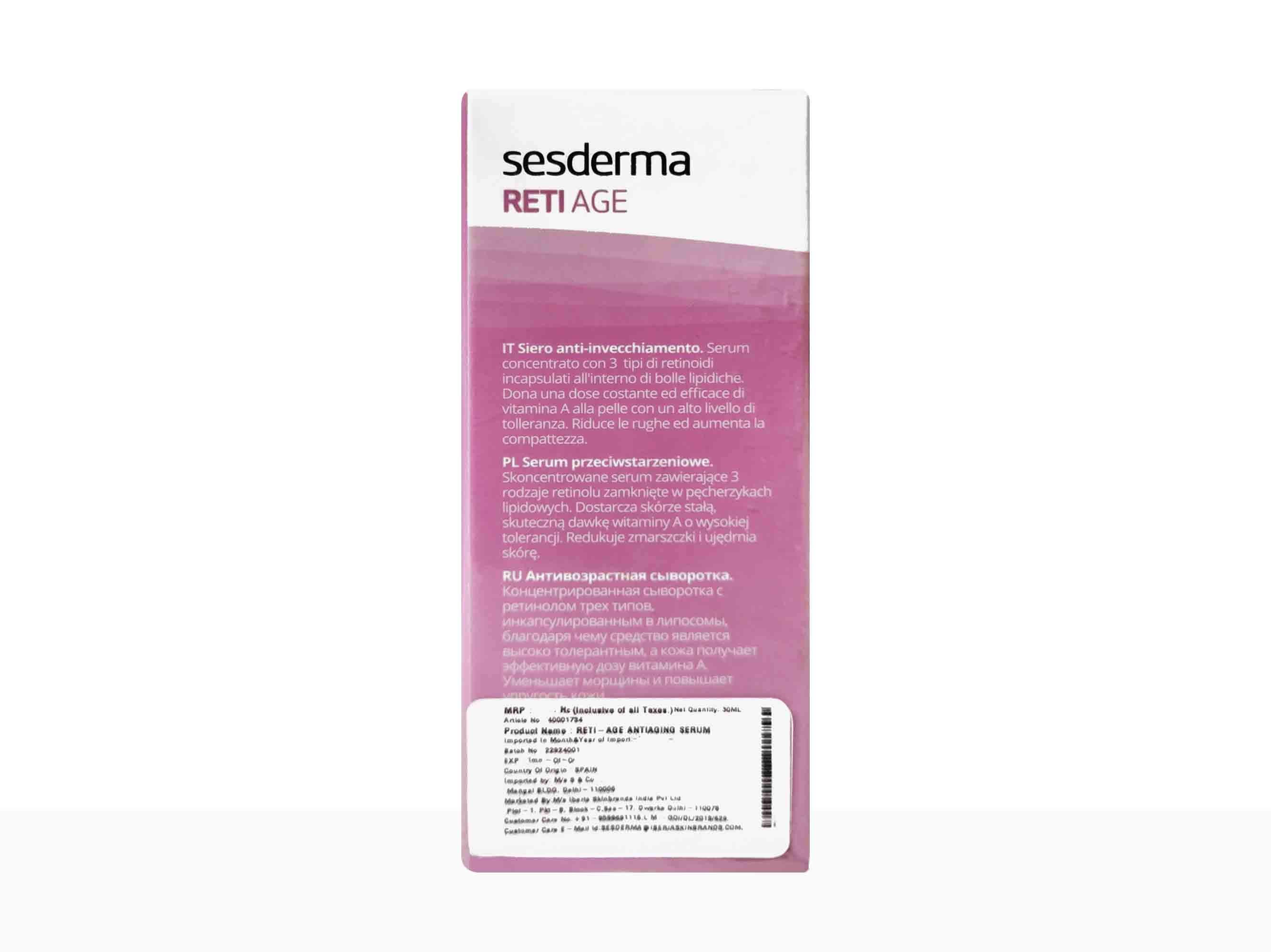 Sesderma Reti Age Anti-Aging Serum - Clinikally