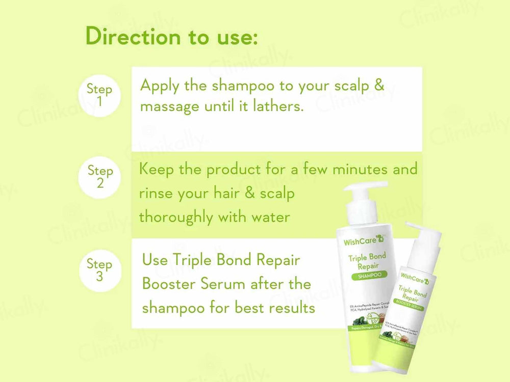 WishCare Triple Bond Repair Shampoo