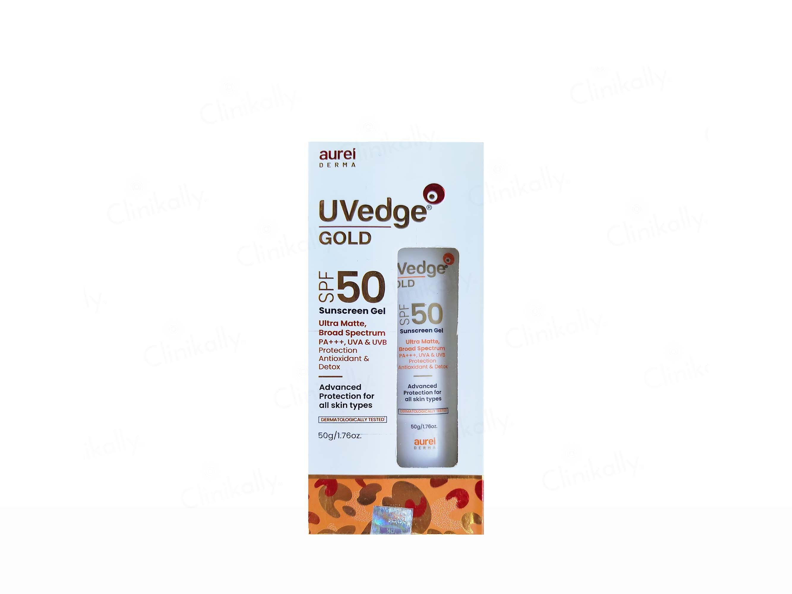 UVedge Gold Ultra Matte Sunscreen Gel SPF 50 PA+++
