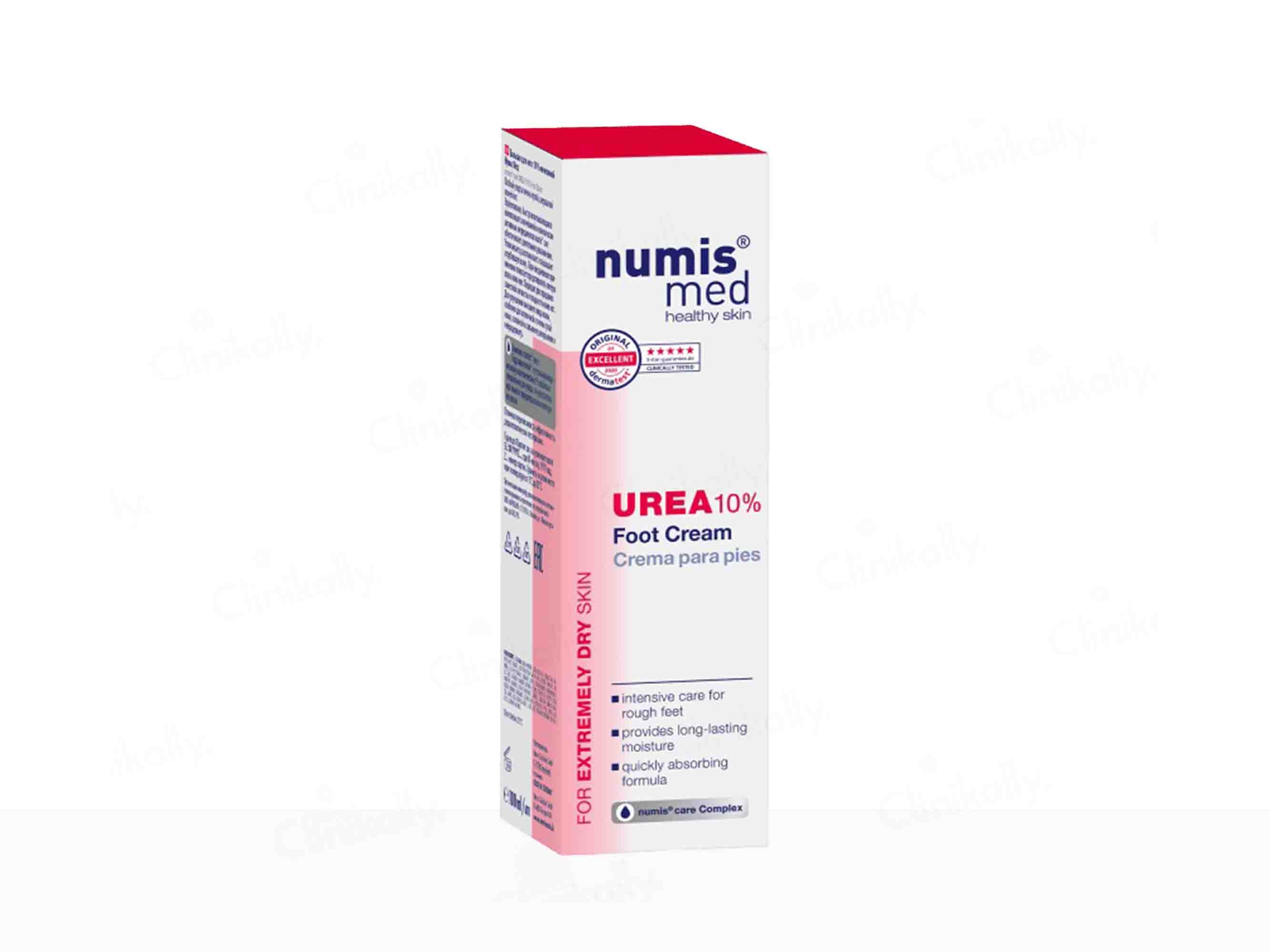 Numis Med Urea 10% Foot Cream For Extremely Dry Skin - Clinikally