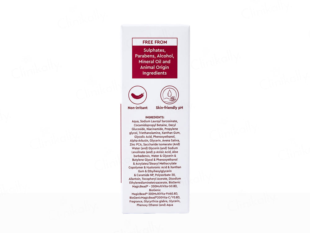 Venusia Glo Exfoliating & Brightening Facewash