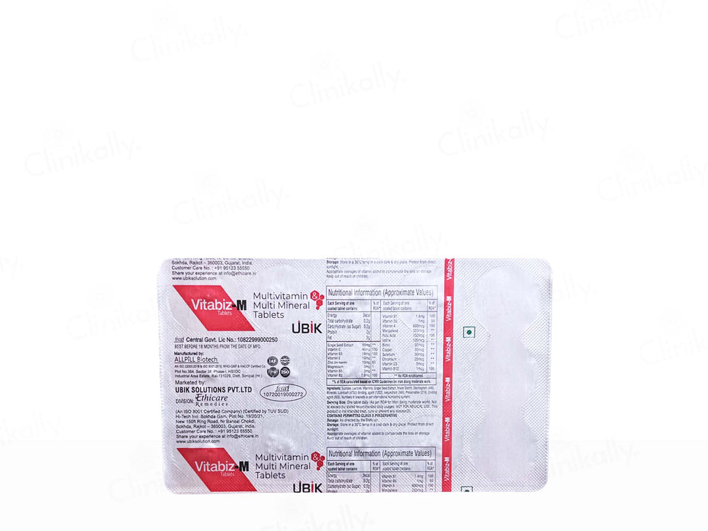 Vitabiz-M Tablet