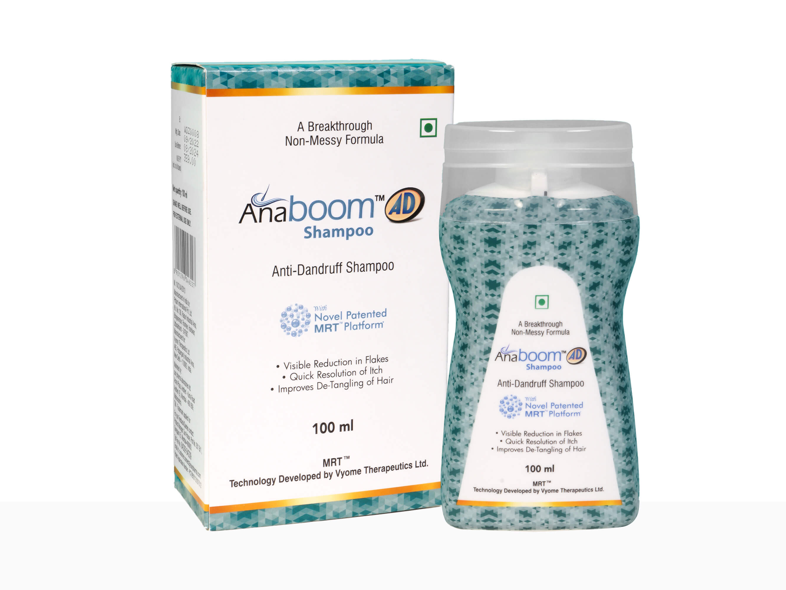 Anaboom AD Anti-Dandruff Shampoo-Clinikally