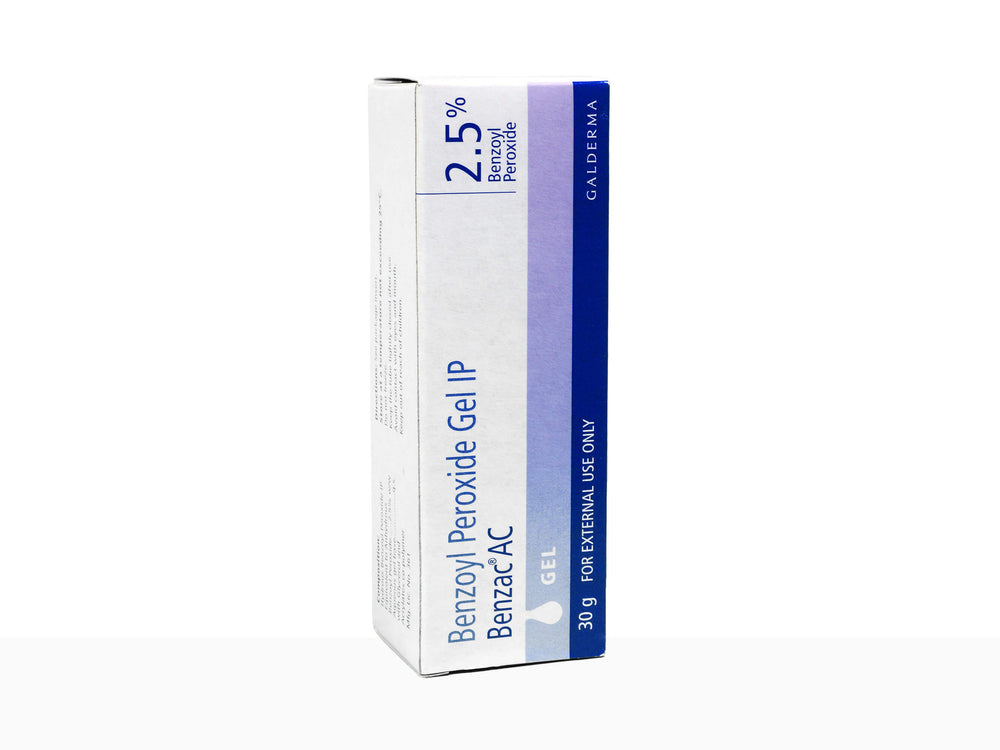 Benzac AC 2.5% gel - Clinikally