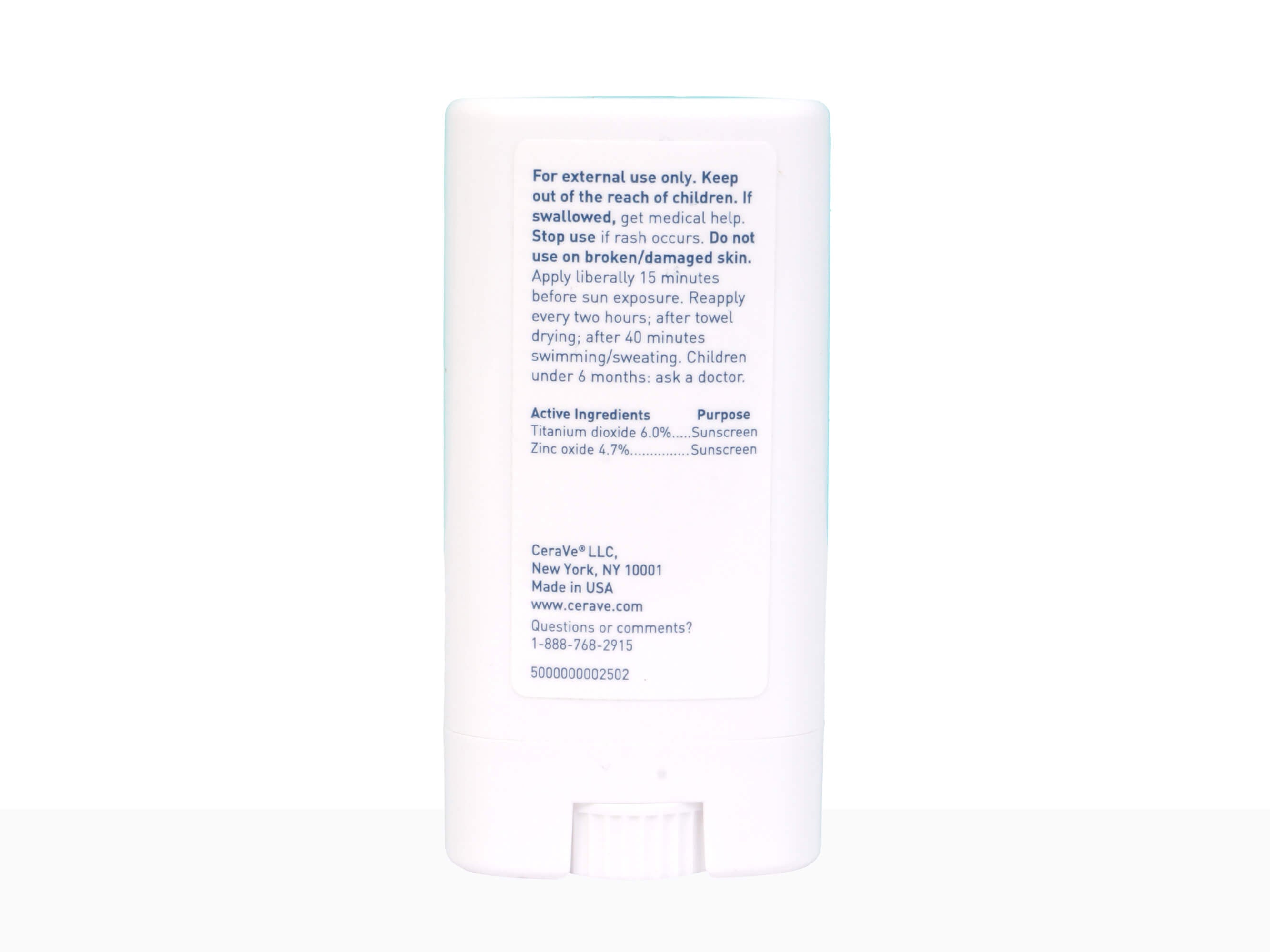 CeraVe Sunscreen Stick SPF 50 - Clinikally