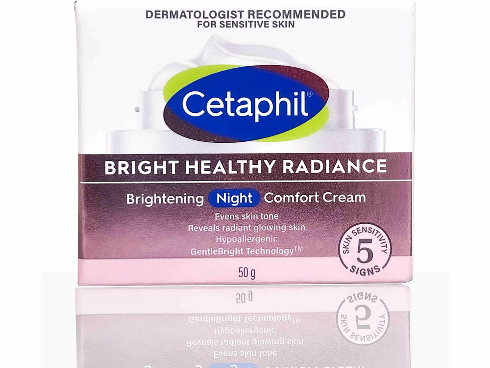 Cetaphil Bright Healthy Radiance Night Comfort Cream - Clinikally