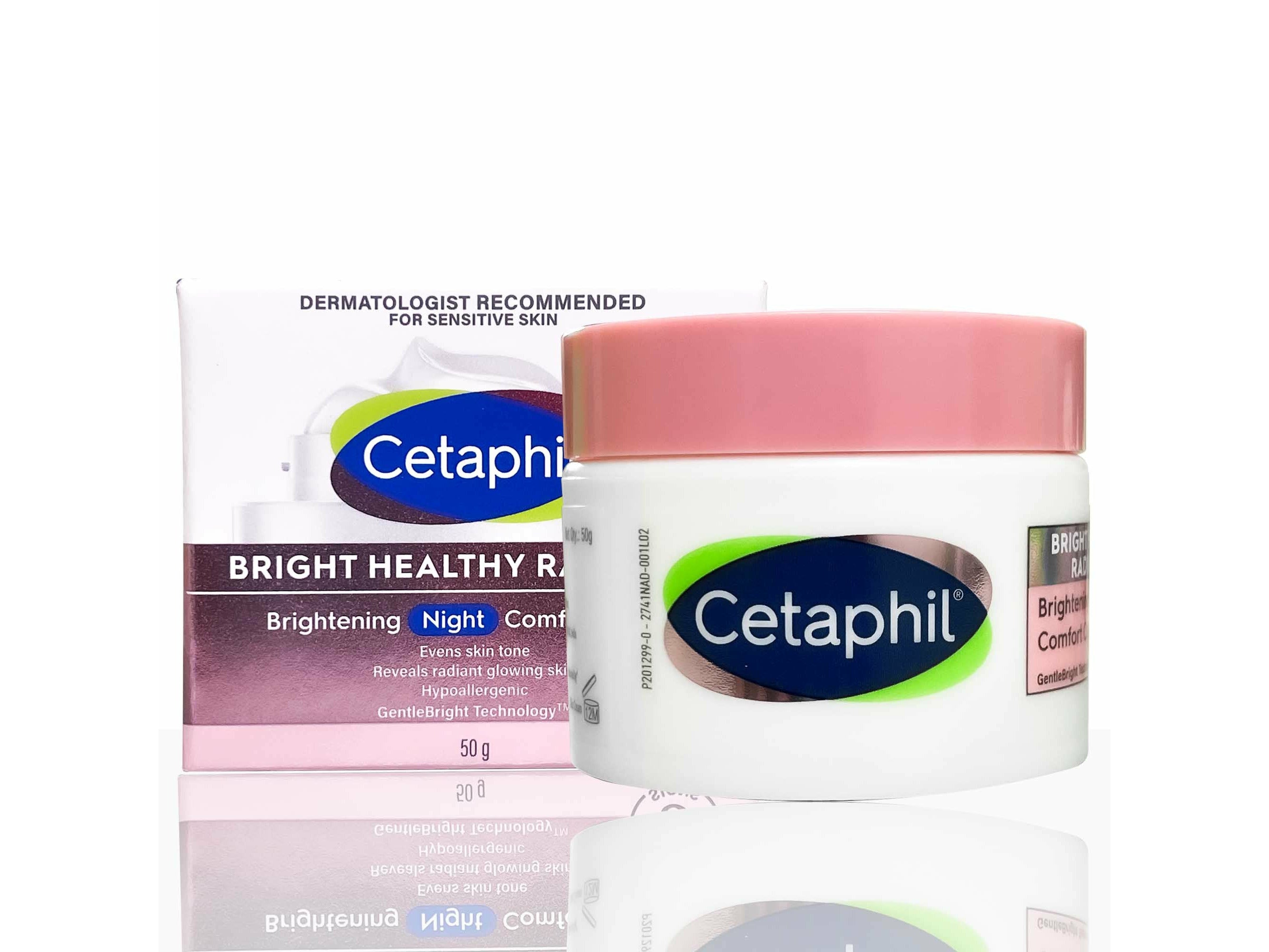 Cetaphil Bright Healthy Radiance Night Comfort Cream - Clinikally