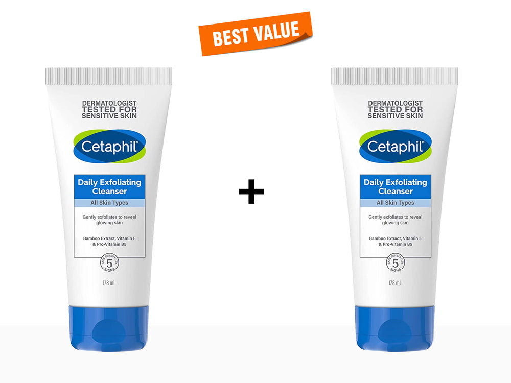 Cetaphil Daily Exfoliating Cleanser - Clinikally