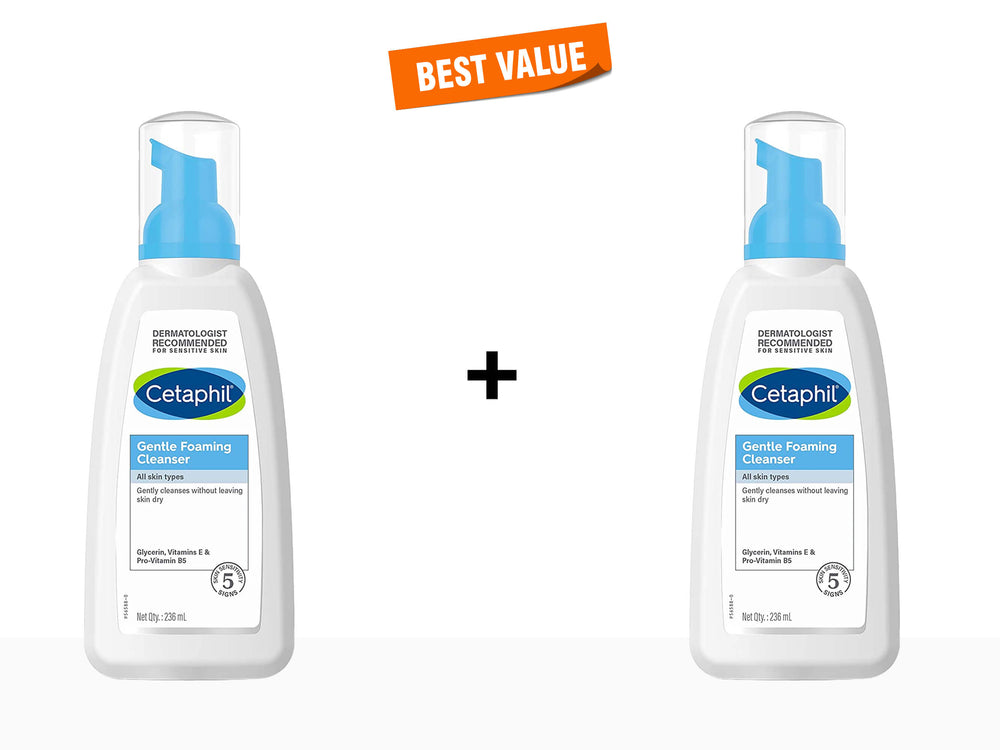 Cetaphil Gentle Foaming Cleanser - Clinikally